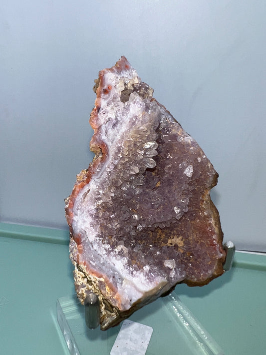 Lavender Amethyst w Agate