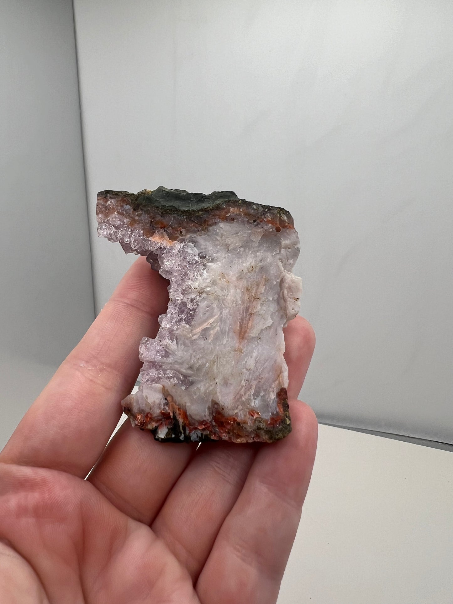 Lavender Amethyst w Barite