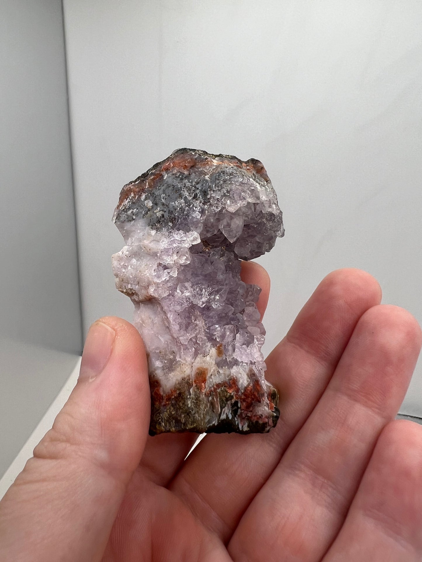 Lavender Amethyst w Barite